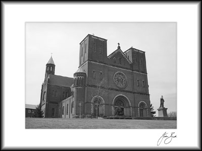 Archabbey Basilica Photograph, St. Vincent College